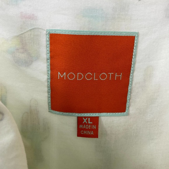 ModCloth In Your Nature Maxi Dress in Cacti - Picture 7 of 12